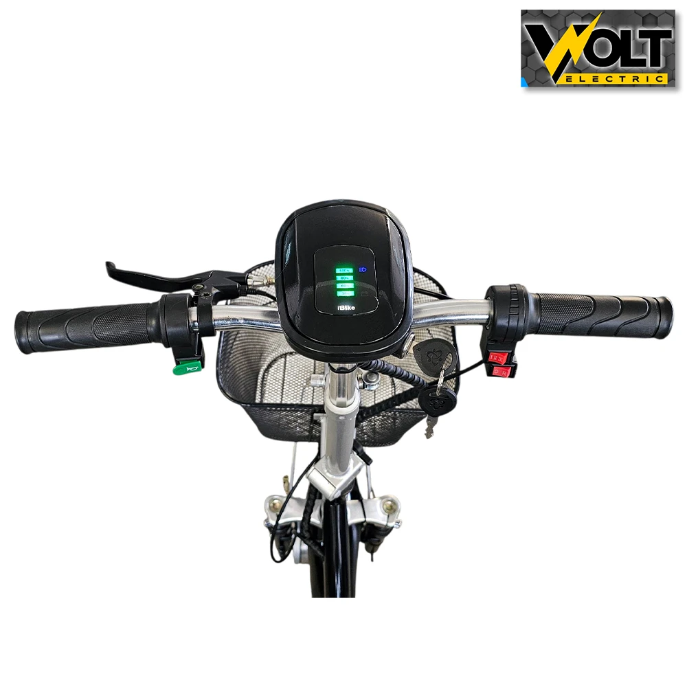 Електрическа триколка volt electric a2 с облегалка и кошница, 750w, 48v