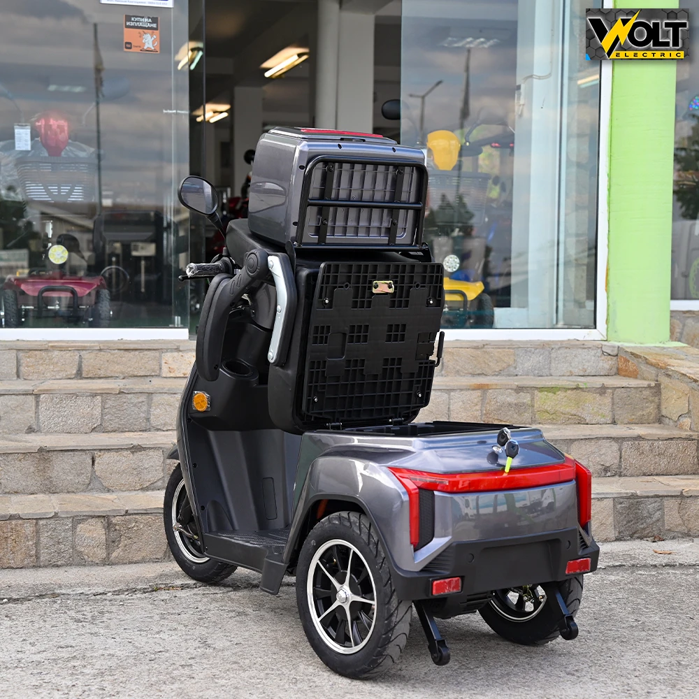 eлектрическа триколка bullmax b2 grand ce, 1500w, 60v, 20ah, със сертификат