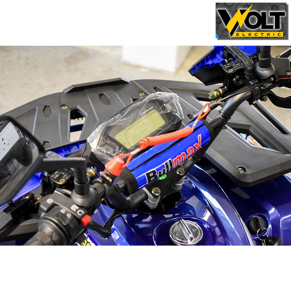atv bullmax powersport 150cc r n d автоматик, 8" гуми, с теглич, тъмносин цвят