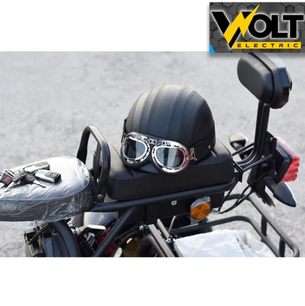 Електрическа триколка volt electric harley 3000w black, 21ah литиева батерия