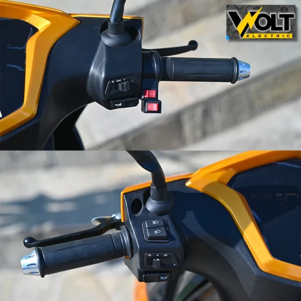 Електрически скутер триколка max motors sport 1500w orange