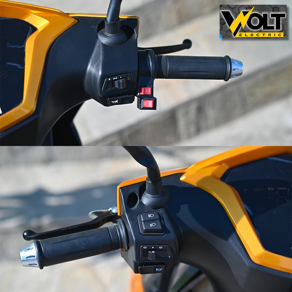 Електрически скутер триколка max motors sport 1500w orange