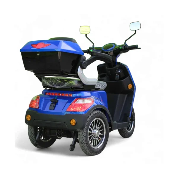 Електрическа триколка max motors fm1, 1500w, син металик