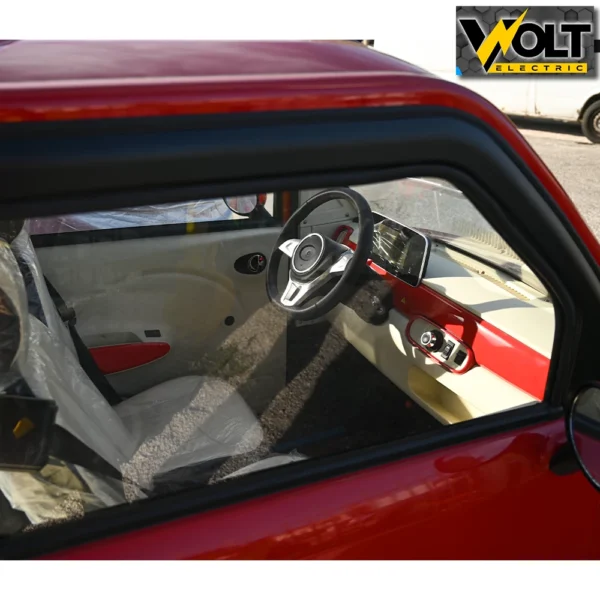 Електрически автомобил bullmax bn603, eec, l6e, 3000w, 72v, 105ah литиева батерия, червен