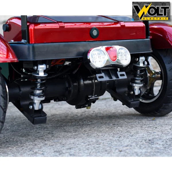 Електрическа триколка volt electric a6+, задно задвижване, кресло с подлакътници, 750w, 48v