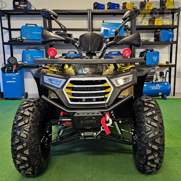 Бензиново АТВ bullmax 200cc, r/n/d автоматик, лебедка, теглич, маслено охлаждане, yellow camouflage