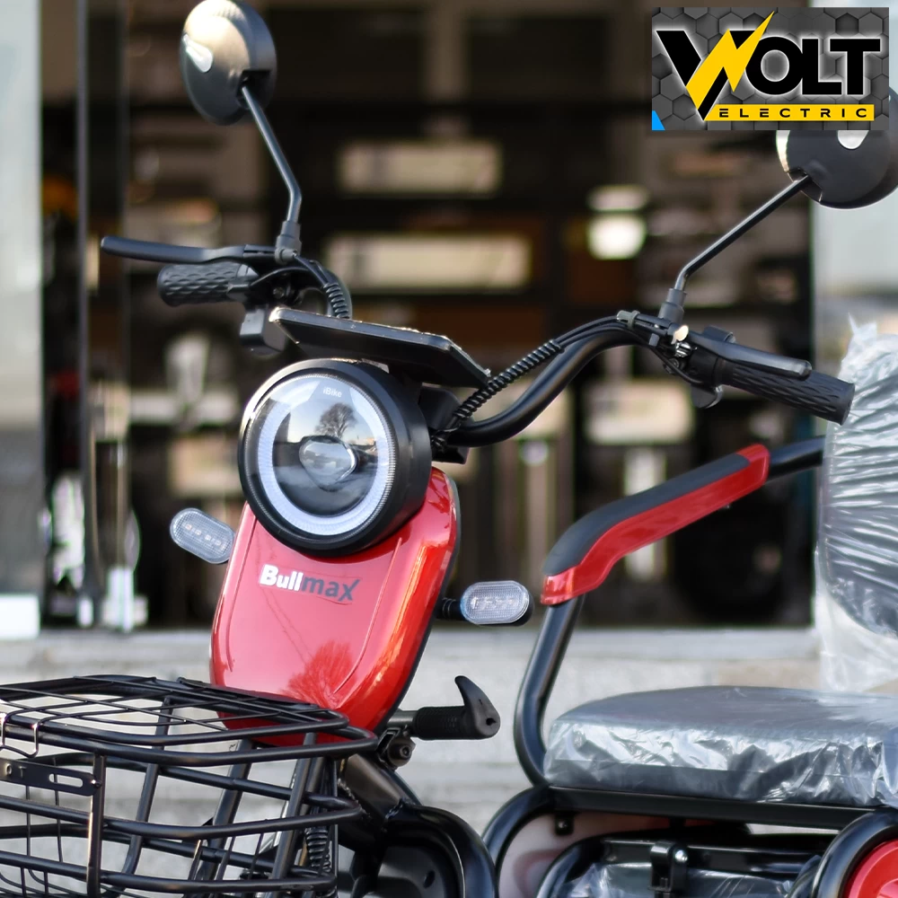 Електрическа триколка bullmax c1 red, 1500w, 20ah