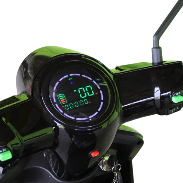 Електрическа триколка max motors fm1, 1500w, черна перла