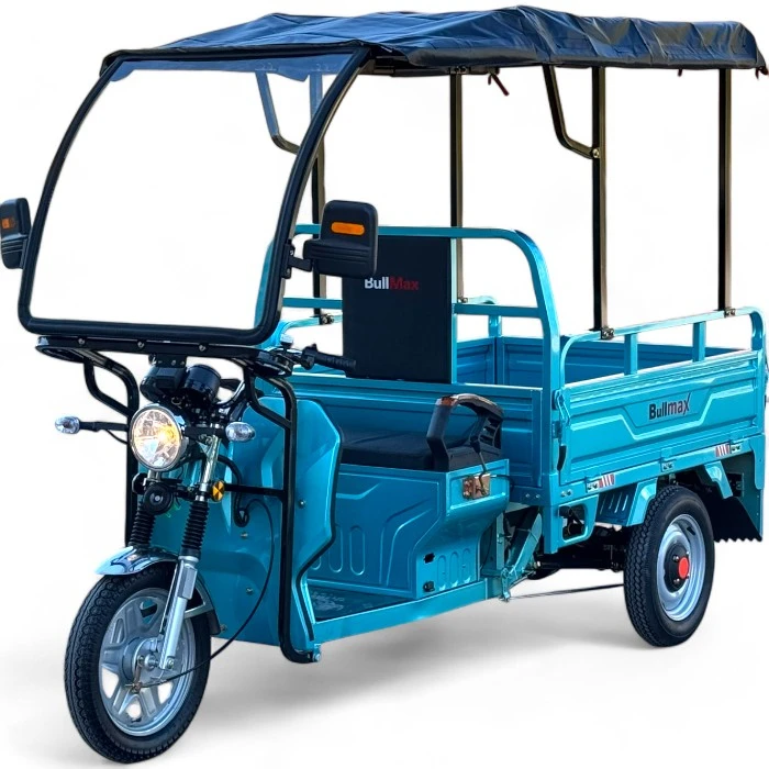 Електрическа cargo товарна триколка s 800 с покрив, 2000w, 45ah, 60v, ce и eec сертификат