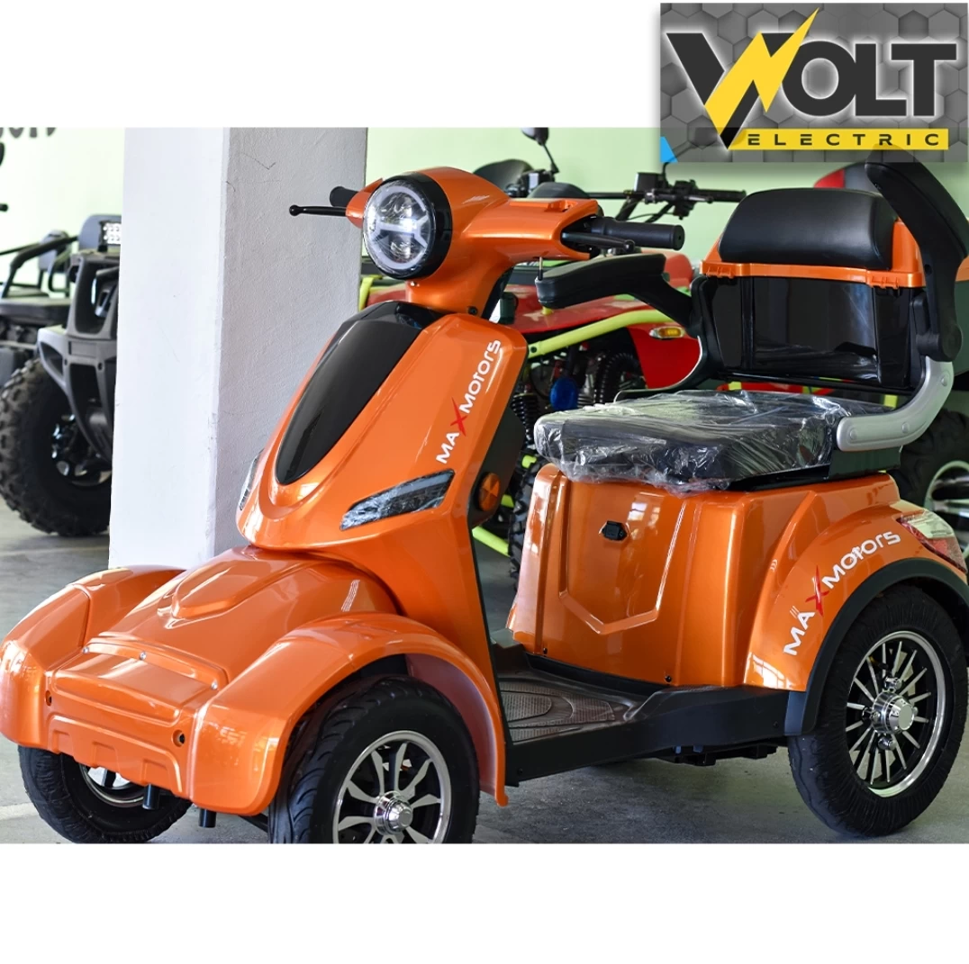 Електрическа четириколка max motors fm4 1500w, 60v, 20ah, orange