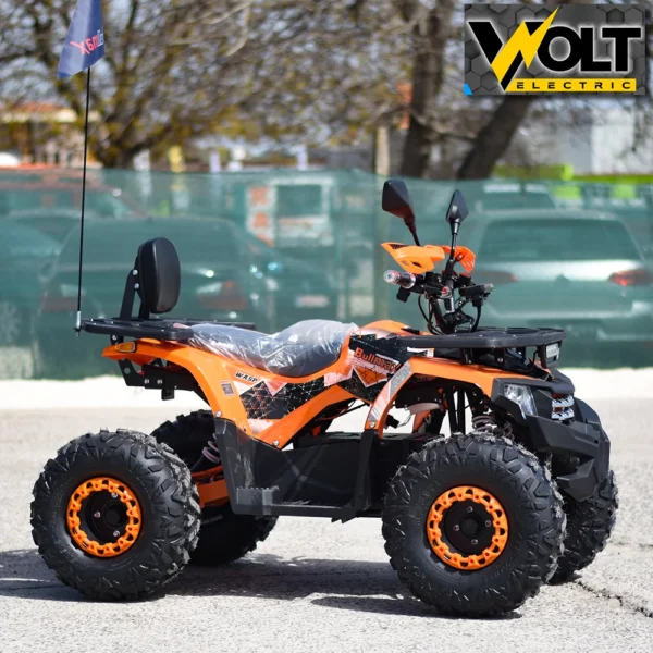 Електрическо atv bullmax wasp 2000w, 60v, 20ah orange