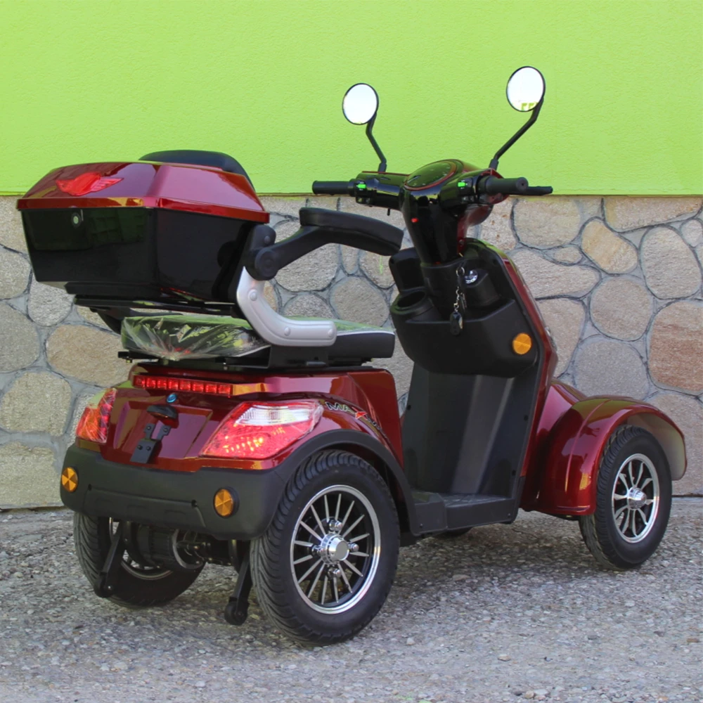 Електрическа четириколка max motors fm4 1500w, 60v, 20ah, red