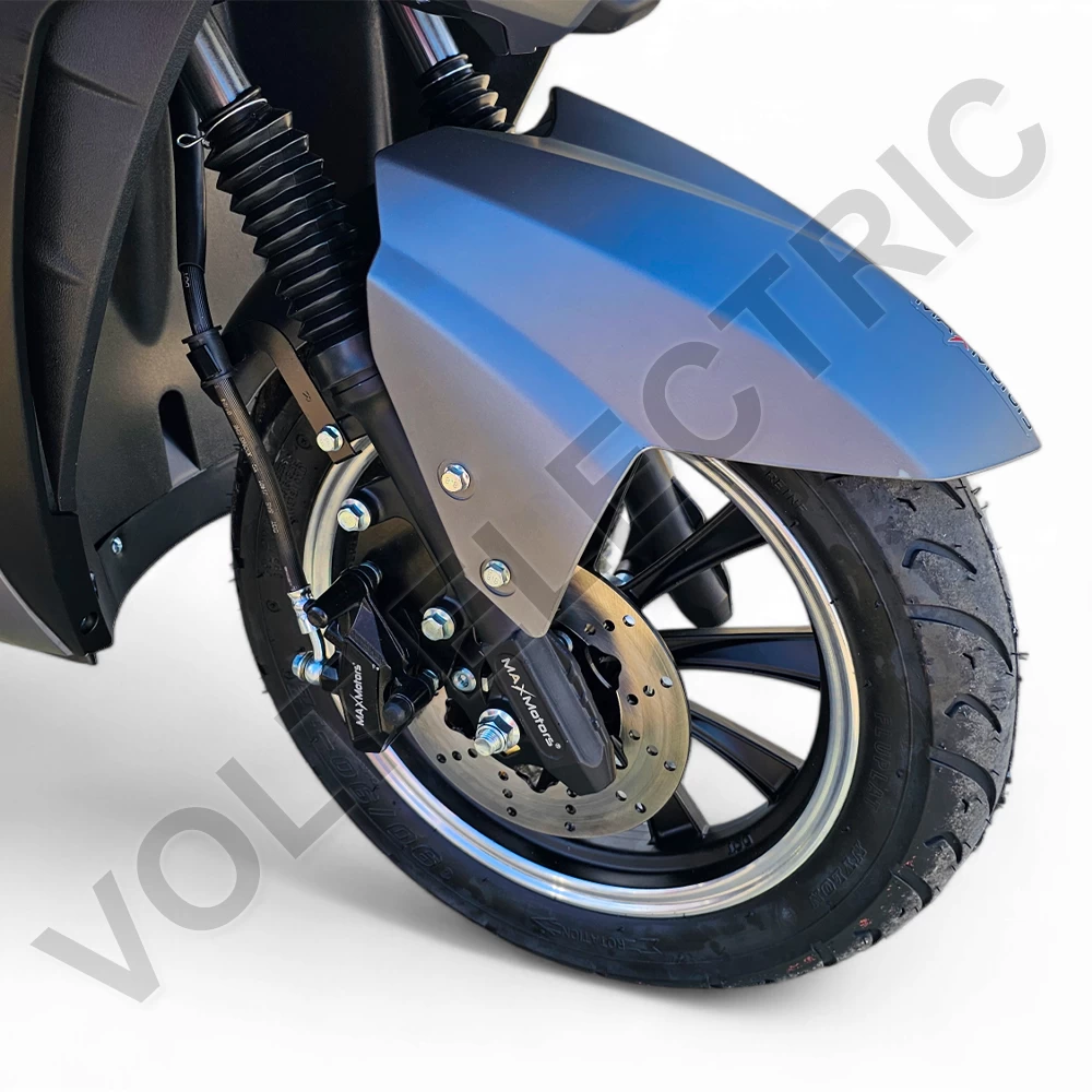 Електрически скутер max motors super g 3000w, 60v, 32ah, 100км пробег, тъмносив графит