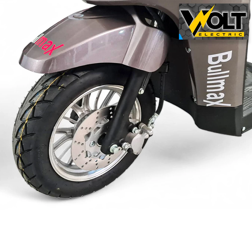 Луксозна електрическа триколка volt electric fm1, gray, рекуперация, магнитна спирачка