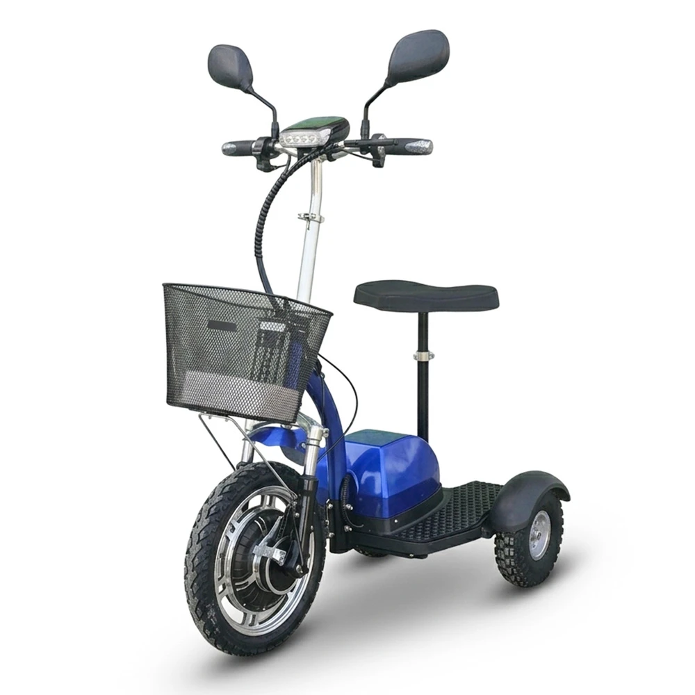 Електрическа триколка volt electric a2, 750w, 48v, син металик