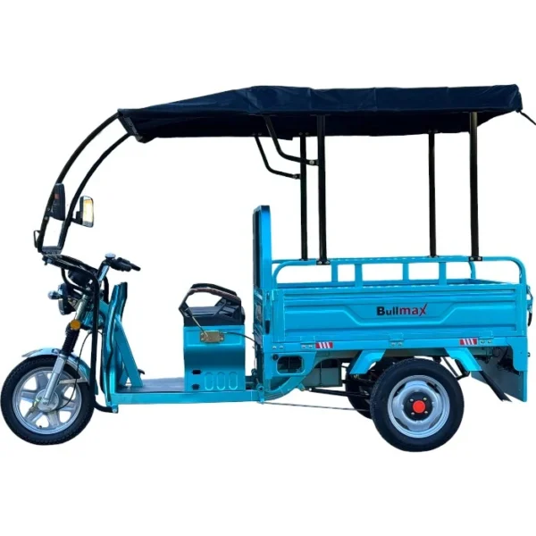 Електрическа cargo товарна триколка s 800 с покрив, 2000w, 45ah, 60v, ce и eec сертификат