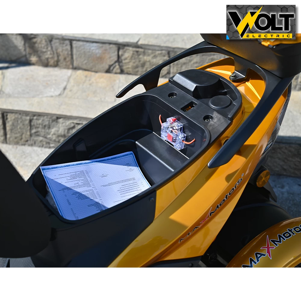 Електрически скутер триколка max motors sport 1500w orange