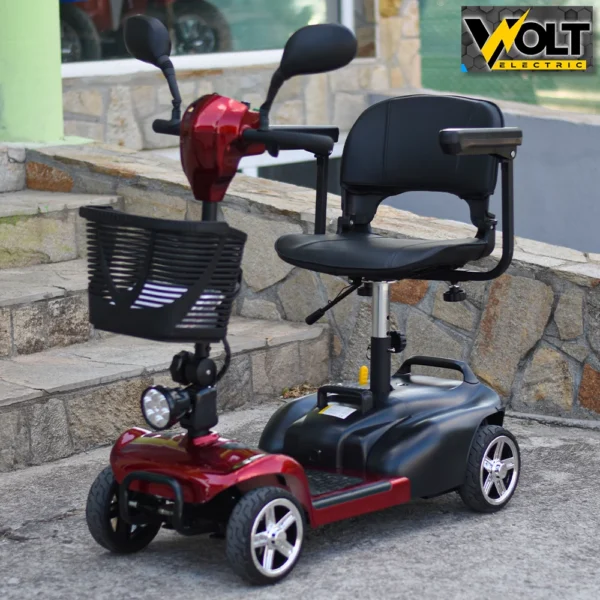 Електрическа четириколка volt electric n1, 500w, 24v, red