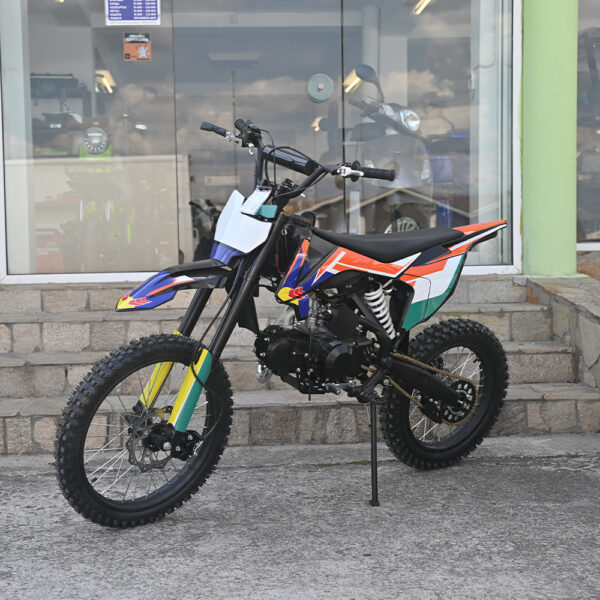 Кросов мотор 125cc, 85км/ч, 7kw, ip54, 19" предни гуми, оранжев