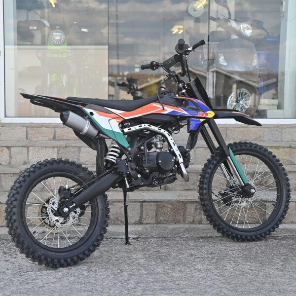 Кросов мотор 125cc, 85км/ч, 7kw, ip54, 19" предни гуми, оранжев
