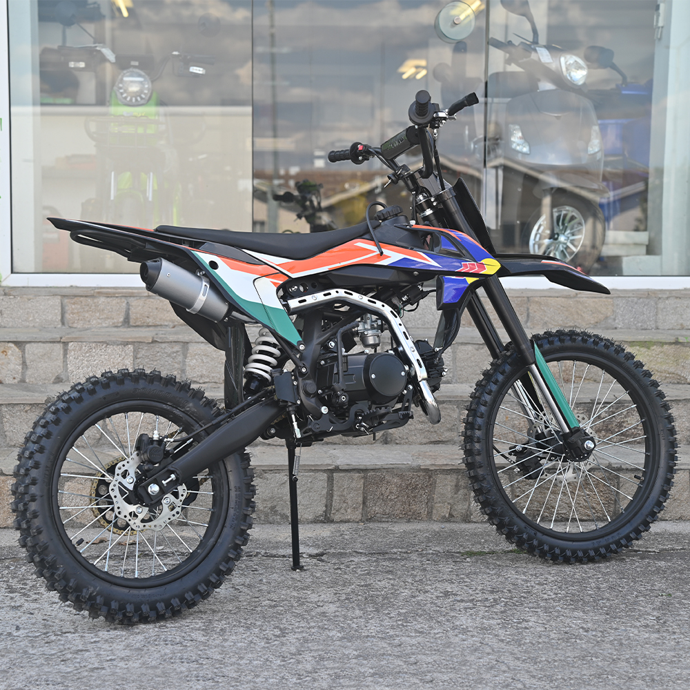 Кросов мотор 125cc, 85км/ч, 7kw, ip54, 19" предни гуми, оранжев