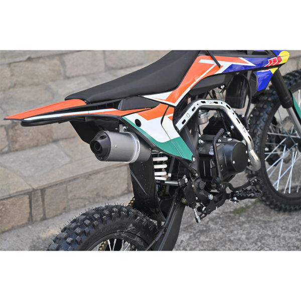 Кросов мотор 125cc, 85км/ч, 7kw, ip54, 19" предни гуми, оранжев