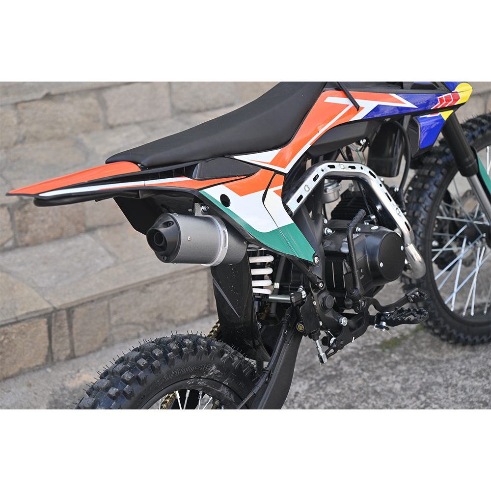 Кросов мотор 125cc, 85км/ч, 7kw, ip54, 19" предни гуми, оранжев