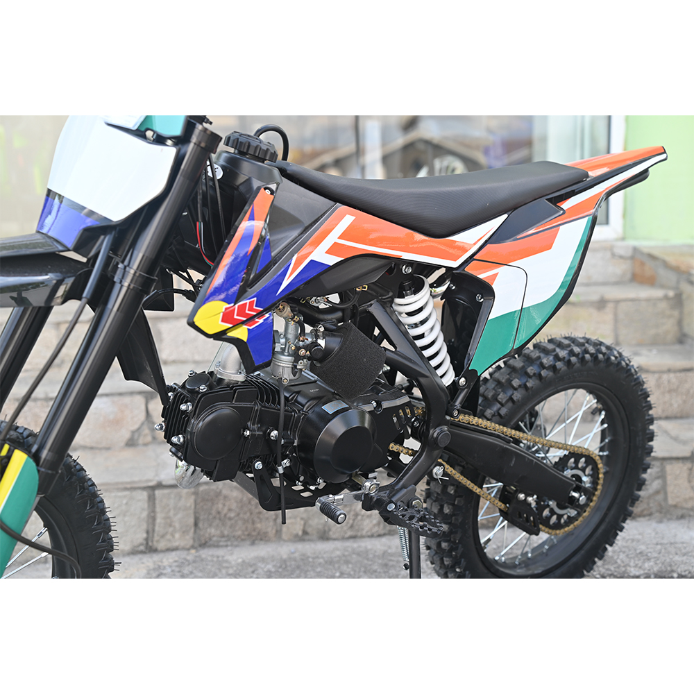 Кросов мотор 125cc, 85км/ч, 7kw, ip54, 19" предни гуми, оранжев