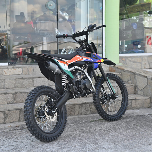 Кросов мотор 125cc, 85км/ч, 7kw, ip54, 19" предни гуми, оранжев