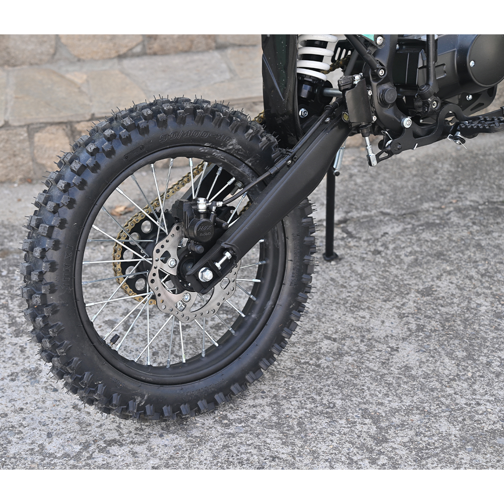 Кросов мотор 125cc, 85км/ч, 7kw, ip54, 19" предни гуми, оранжев