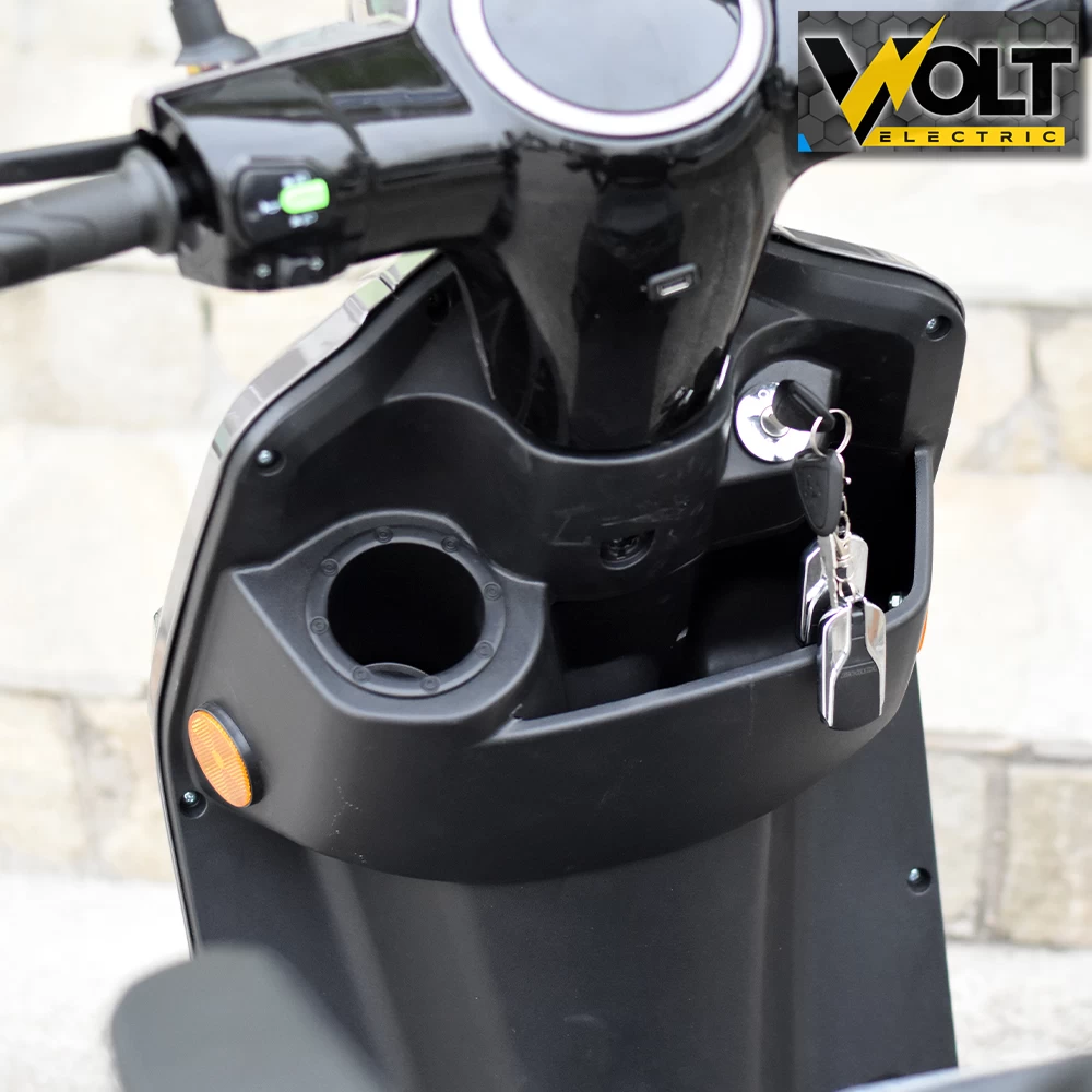 Електрическа триколка volt electric fm1 gray, led, 1500w, магнитна спирачка, рекуперация