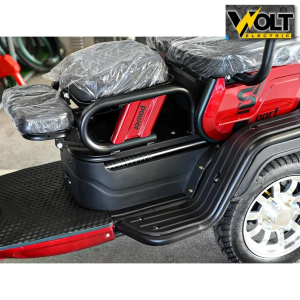 offroad триместна електрическа триколка max motors x2 led 1500w