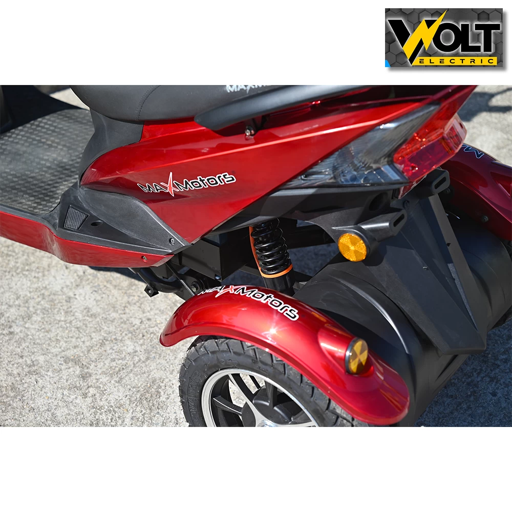 Електрически скутер триколка max motors sport 1500w red