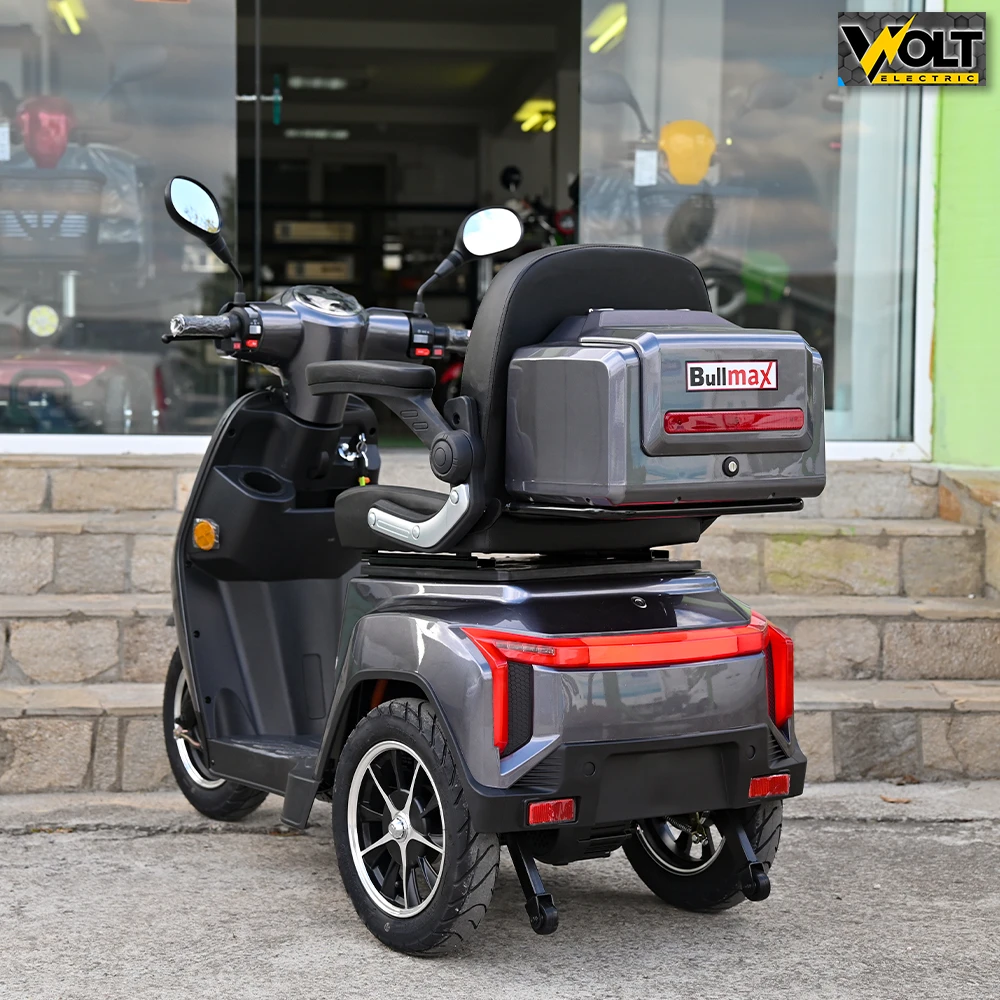 eлектрическа триколка bullmax b2 grand ce, 1500w, 60v, 20ah, със сертификат