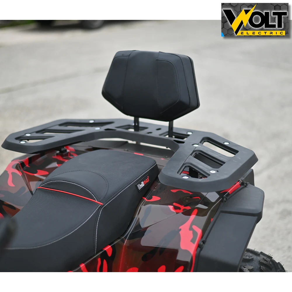 atv bullmax intruder 250cc, лебедка, теглич, r/n/d автоматик, full екстри, червен камуфлаж