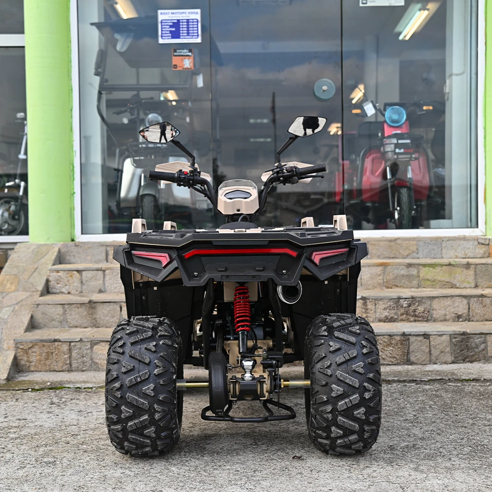 Двуместно бензиново atv bullmax zigo 150cc, Пустинна Буря, теглич, 7500rpm,55km/h