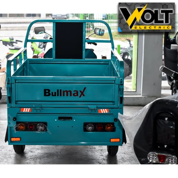 Селскостопанска cargo товарна триколка 600кг. volt electric bullmax s 800 с документи за регистрация