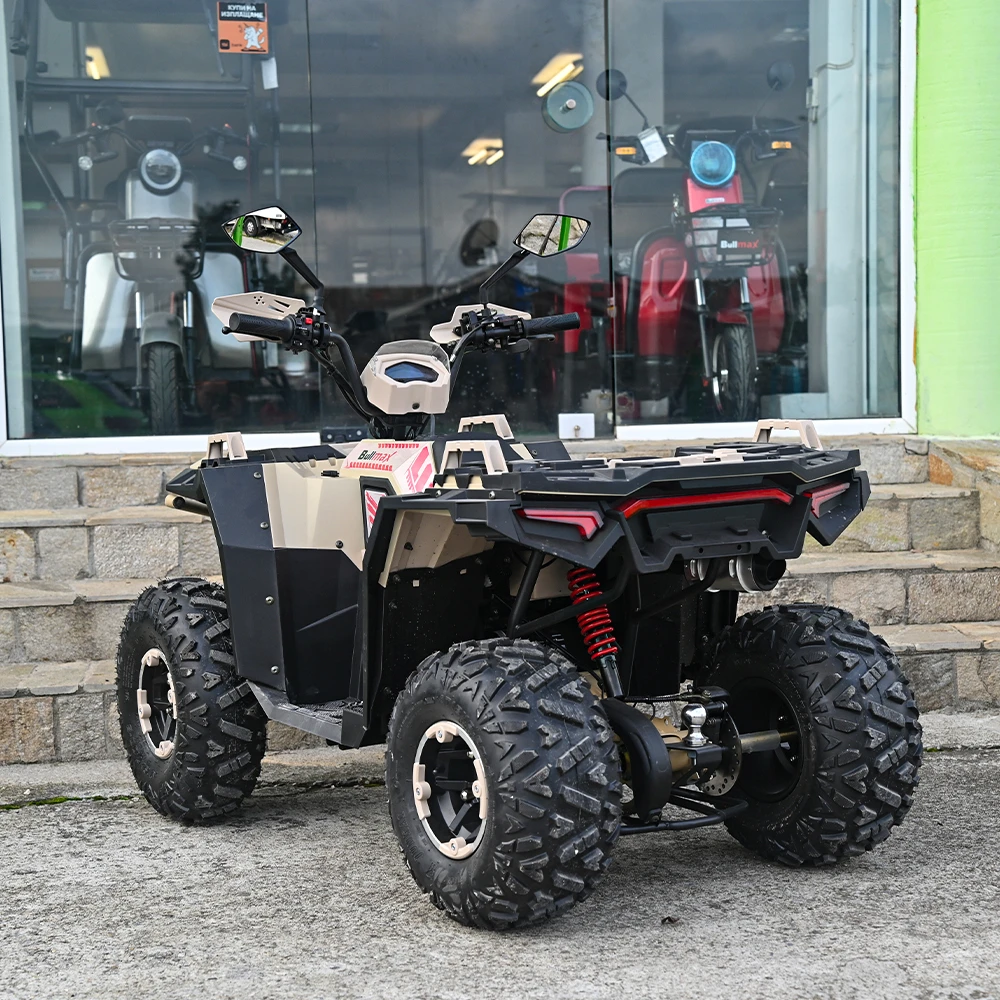 Двуместно бензиново atv bullmax zigo 150cc, Пустинна Буря, теглич, 7500rpm,55km/h