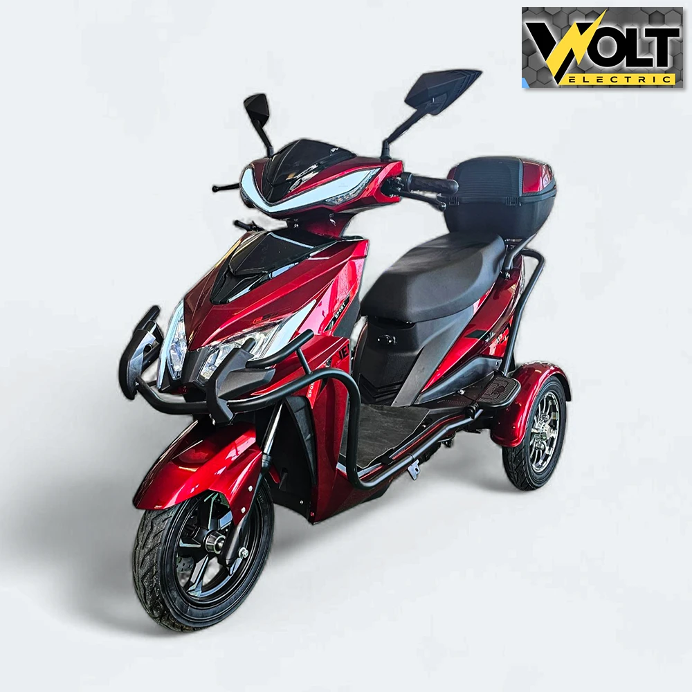 Електрически скутер триколка volt electric sport 1500w, 72v, с рекуперация