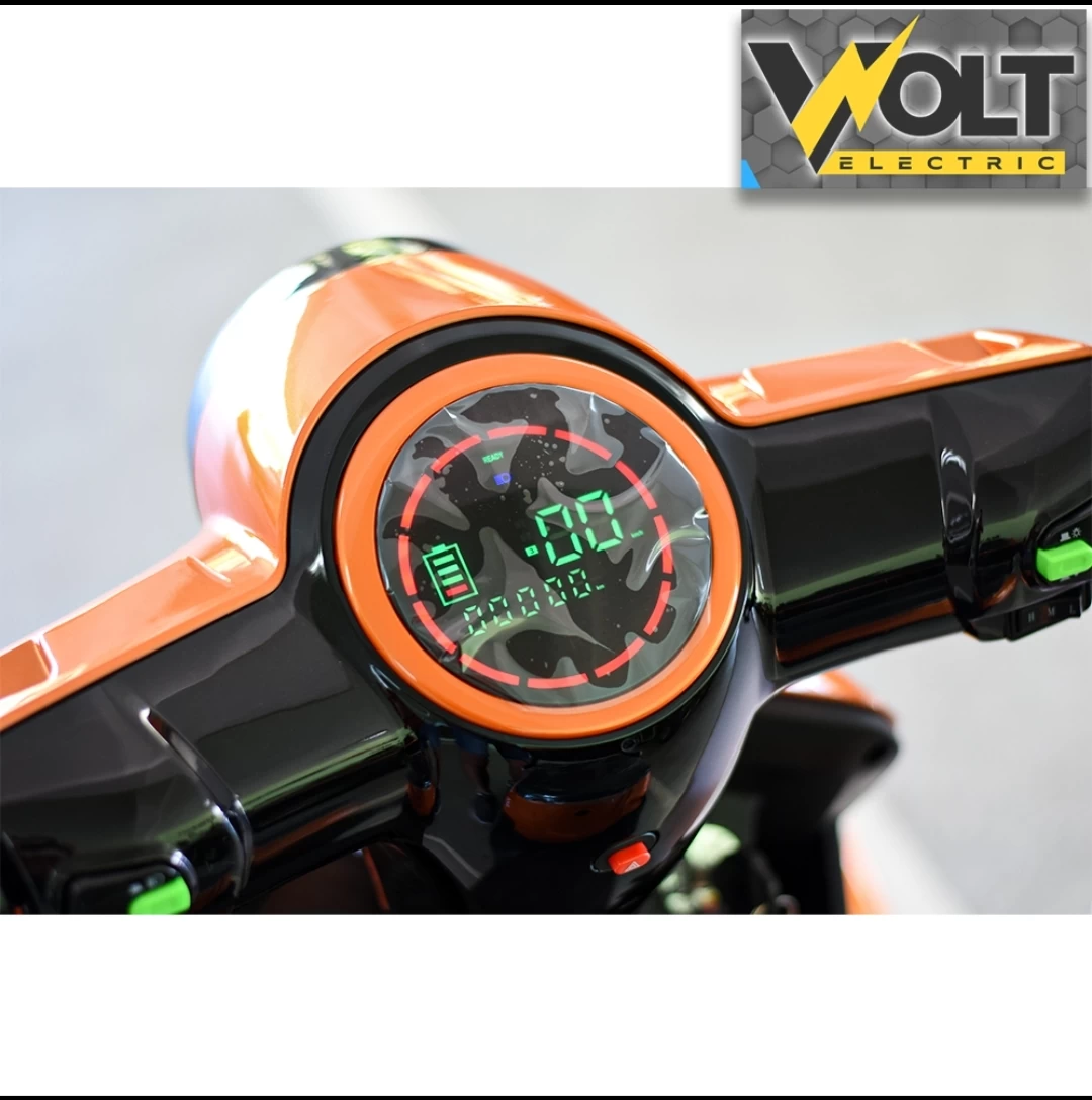 Електрическа четириколка max motors fm4 1500w, 60v, 20ah, orange