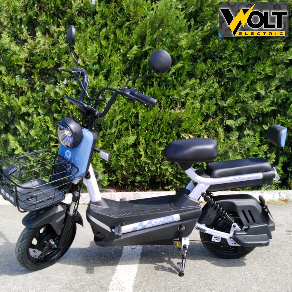 Електрически скутер мотопед с педали max motors super crown 750w, 20ah, без регистрация