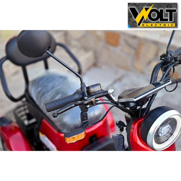 Електрическа триколка grand pudding 2000w, 60v, 20ah, ce сертификат
