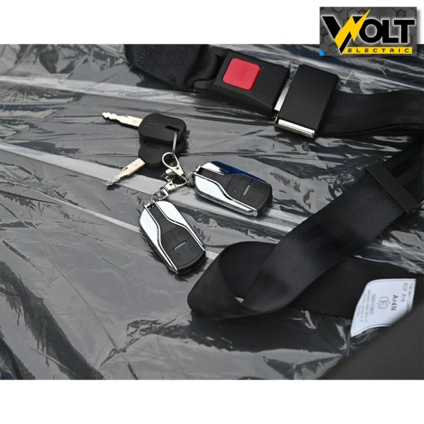 Луксозна електрическа триколка volt electric fm1, gray, рекуперация, магнитна спирачка