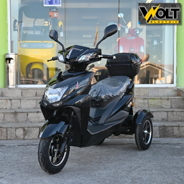 Електрически скутер триколка max motors sport 1500w black