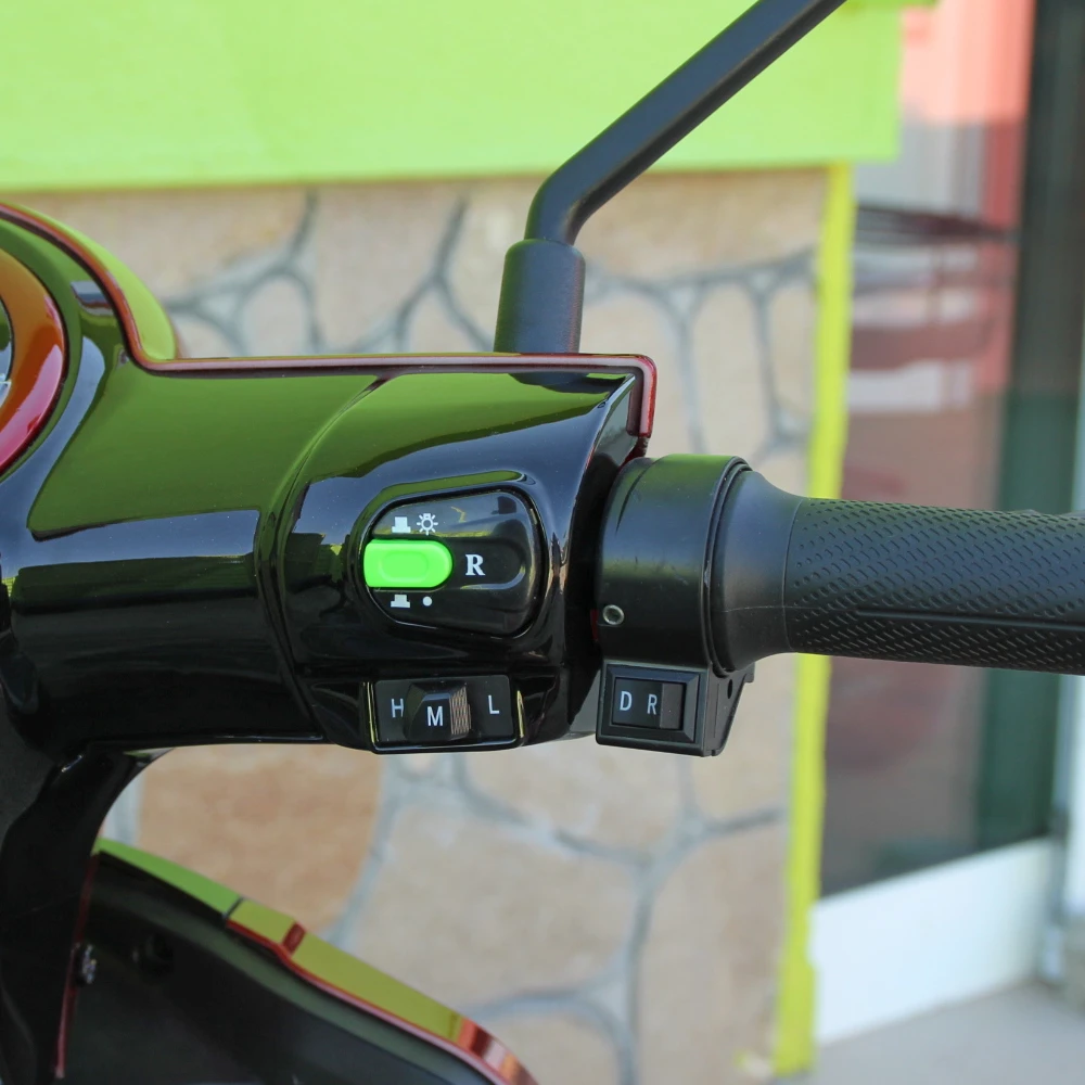 Електрическа четириколка max motors fm4 1500w, 60v, 20ah, red