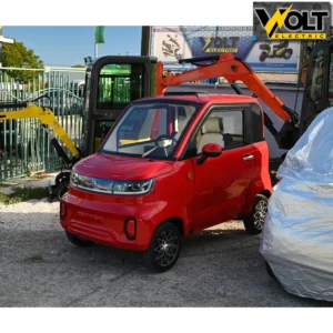 Електрически автомобил bullmax bn603, eec, l6e, 3000w, 72v, 105ah литиева батерия, червен