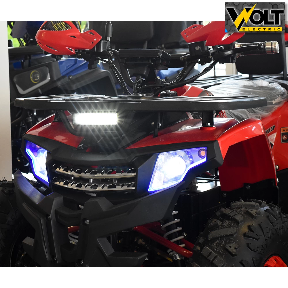 Електрическо atv bullmax wasp 2000w, 60v, 20ah red