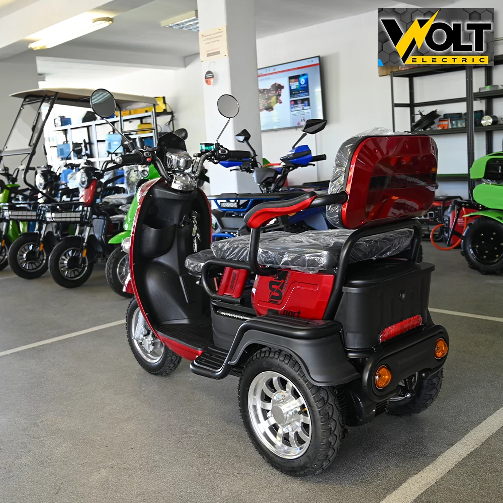 offroad триместна електрическа триколка max motors x2 led 1500w