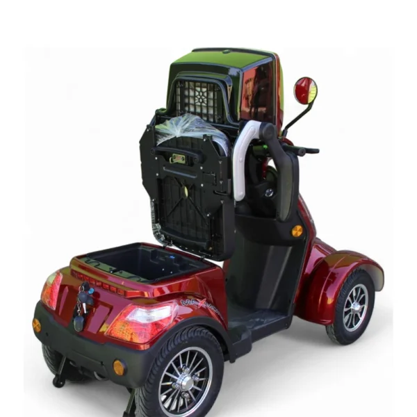 Електрическа четириколка max motors fm4 1500w, 60v, 20ah, red