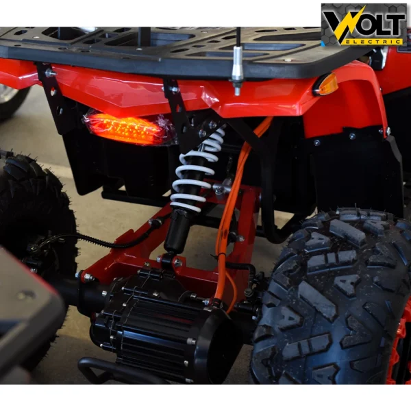 Електрическо atv bullmax wasp 2000w, 60v, 20ah red